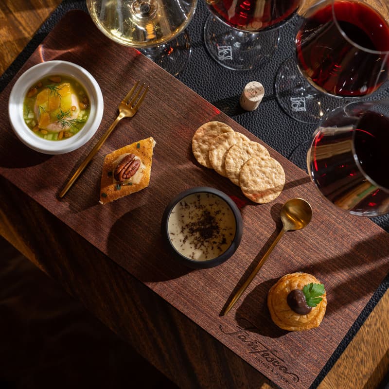 Chef-curated culinary pairing